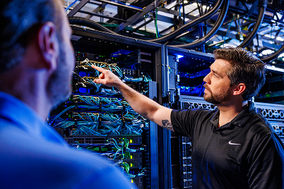 Servers in use