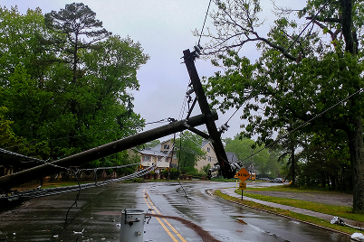 storm damage